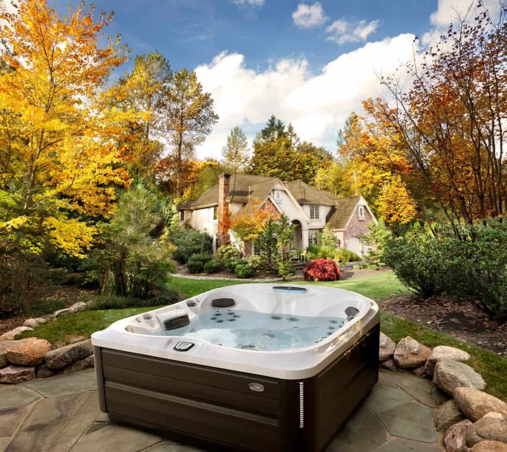 jacuzzi hot tub installation