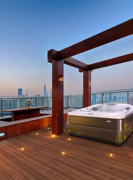 jacuzzi hot tub installation